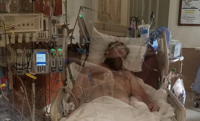Nathaniel in ICU